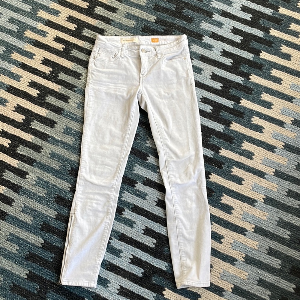Pilcro and the letterpress light gray corduroys
